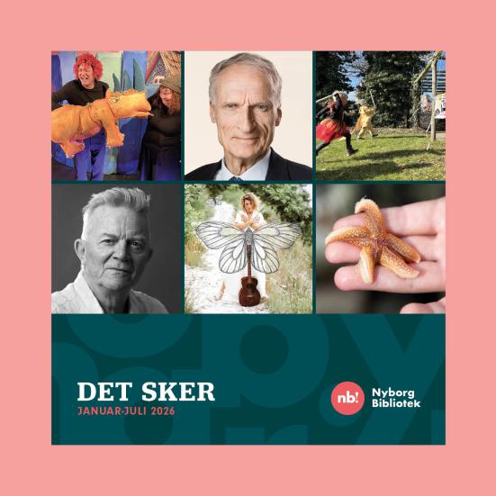 Forsiden på programmet for januar-juli 2026.