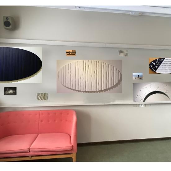 En visualisering af, hvordan udstillingen vil se ud.