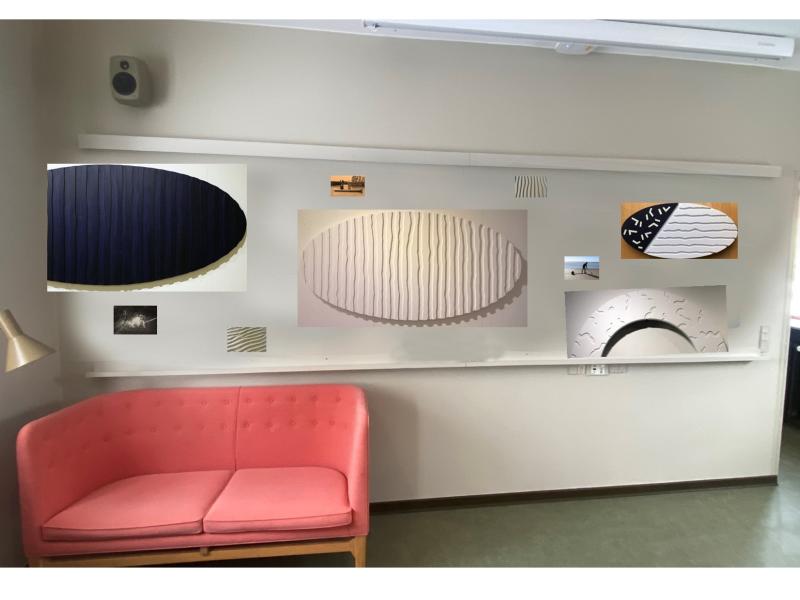 En visualisering af, hvordan udstillingen vil se ud.