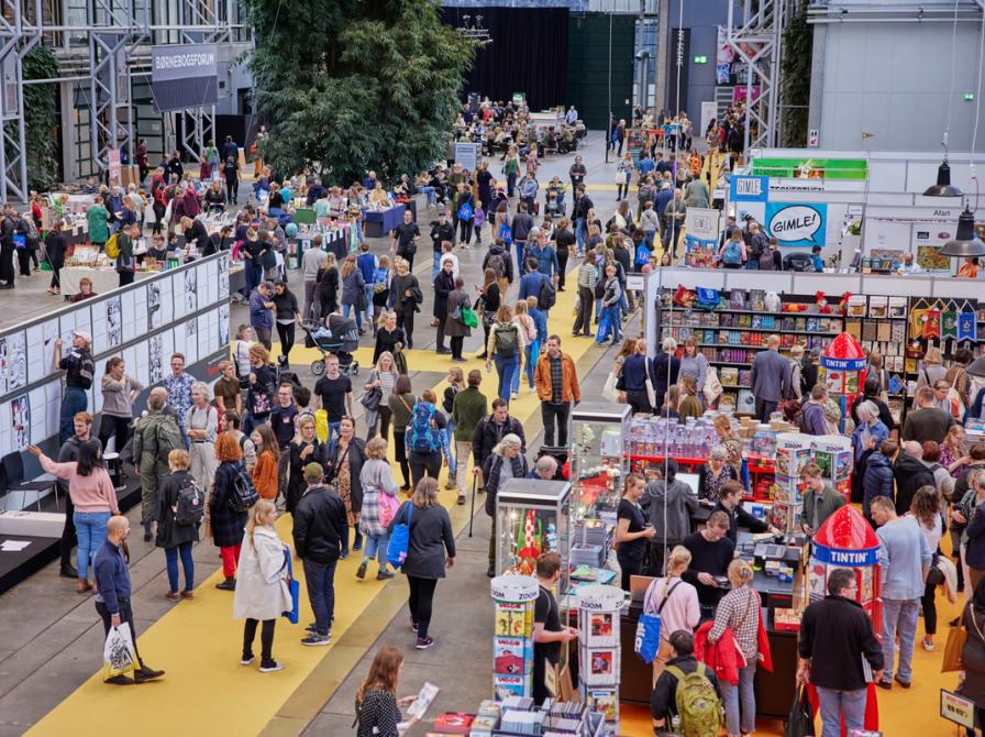 Billede fra Bogforum