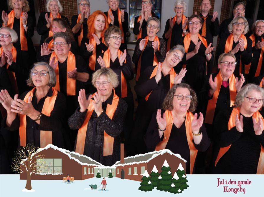 Nyborg Gospelkor synger.