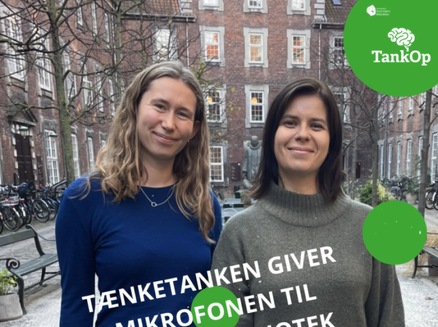 Billede af Vært Karoline Ingemann Jensen og Marianne Wismar Mühring