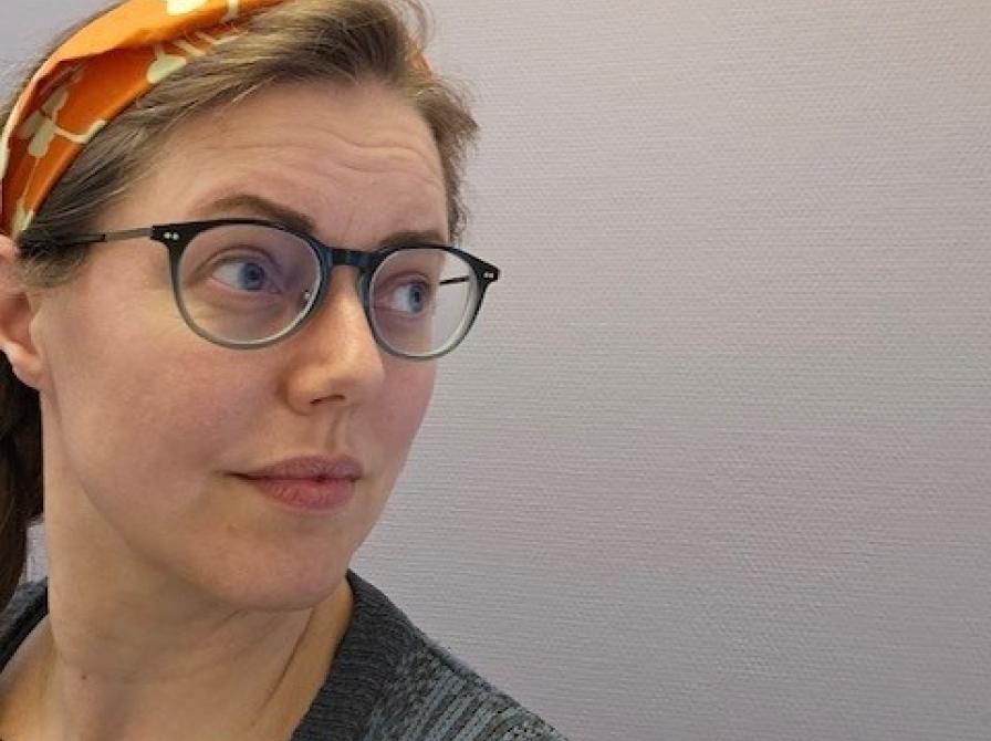 Portræt af Charlotte Kirketerp.